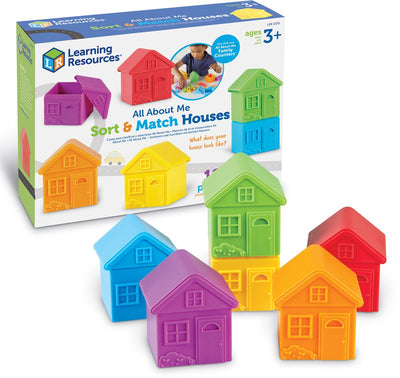Ressources d'apprentissage sur moi triant les maisons de correspondance - 3+