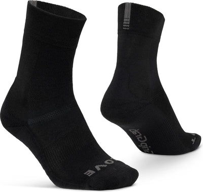 Gripgrab - chaussettes de cyclisme d'hiver thermo SL chaussettes de cyclisme isolantes - noir - unisexe - taille m