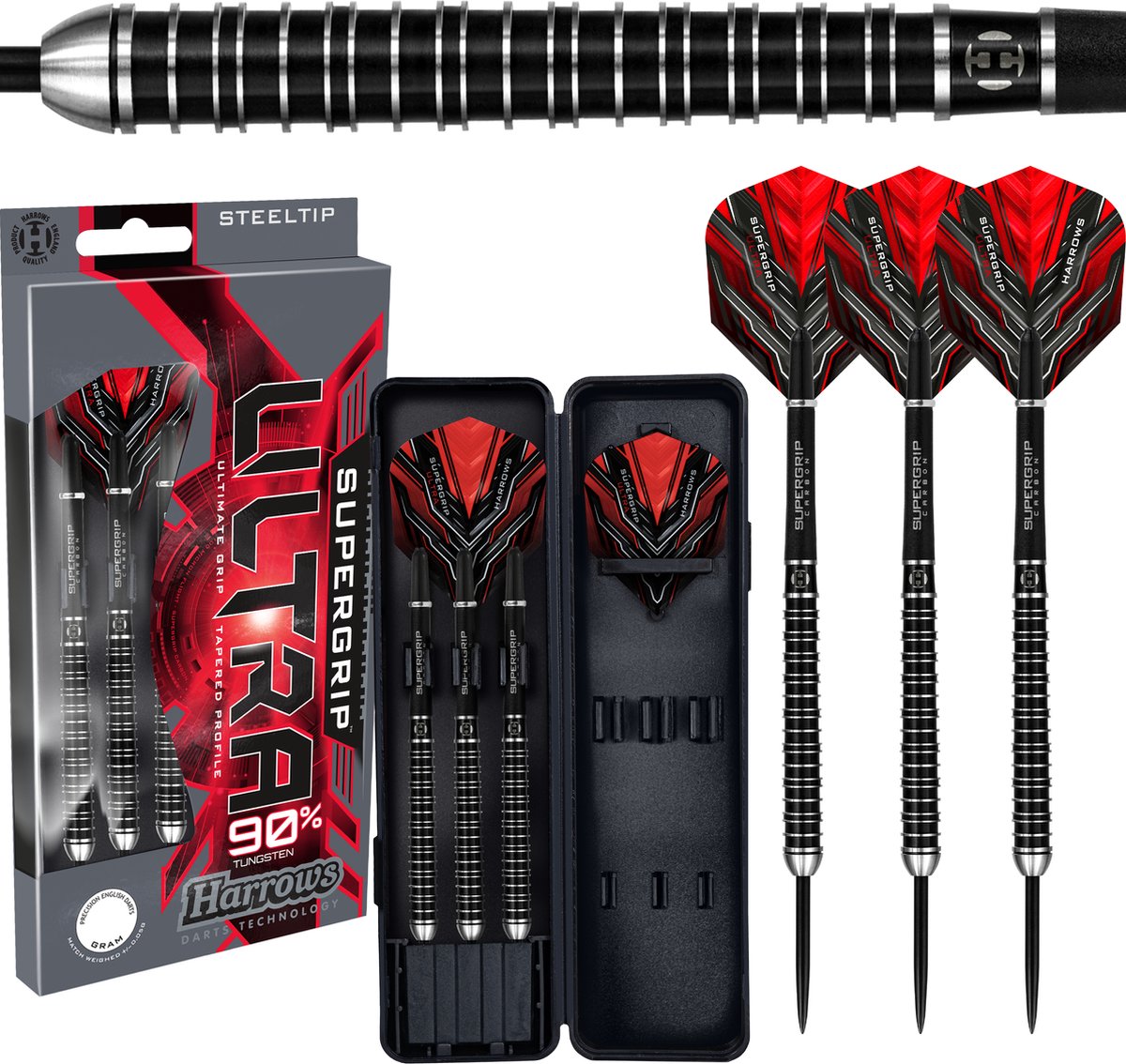 Harrows super grip ultra 90% tungstène 23gr