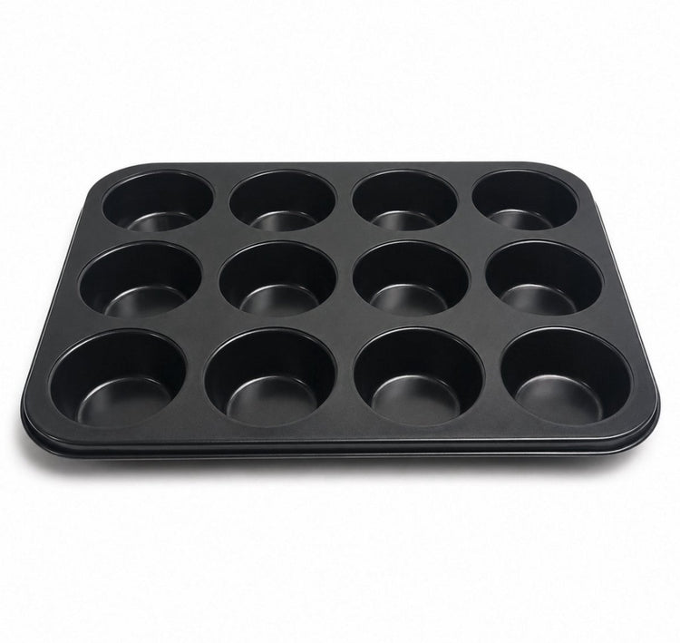 Moule à muffins kozie sans marque sans marque 6 pièces – moule à pâtisserie sans pfas – revêtement antiadhésif – pour muffins cupcakes