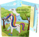 Toothwonders – mon livret dentaire licorne - anglais - carnet de collection de dents avec fermeture magnétique