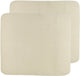 Housse de matelas à langer Meyco baby uni - paquet de 2 - tissu éponge - sable doux - 85x75cm