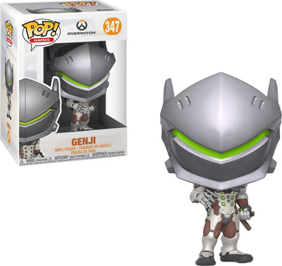 Figurine à collectionner Funko Overwatch ! jeux genji 9 cm multicolore