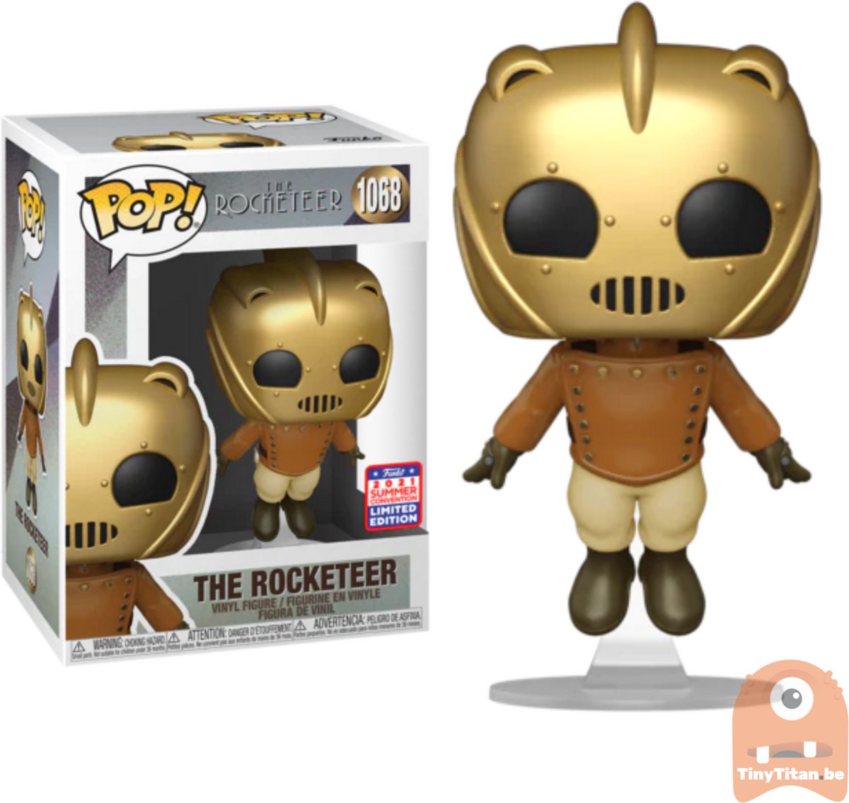 Funko-pop ! l'exclusivité de la convention rocketeer 1068