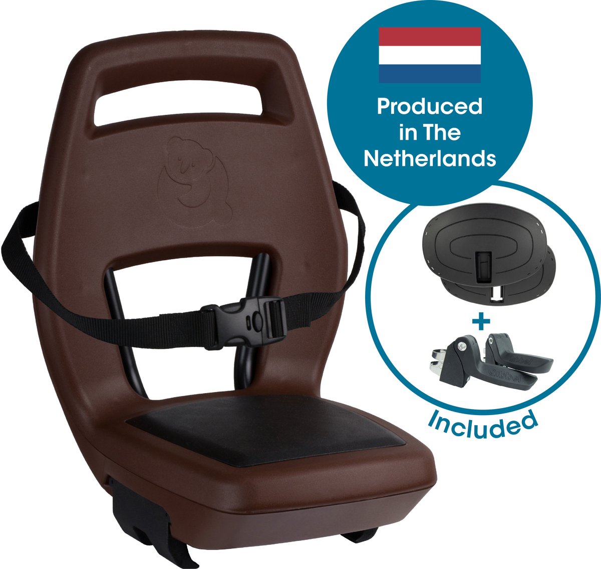 QIBBEL SIÈGE arrière junior 6+ Carrier Bev. noir