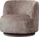 Fauteuil populaire Woood - polyester - taupe - 72x81x80