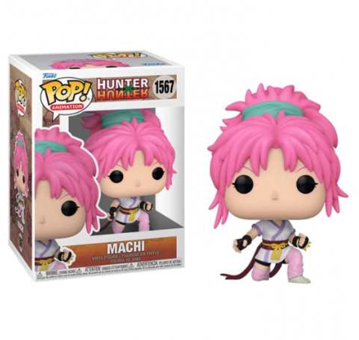 Funko hunter x hunter machi figurine en vinyle 1567 pop! multicolore