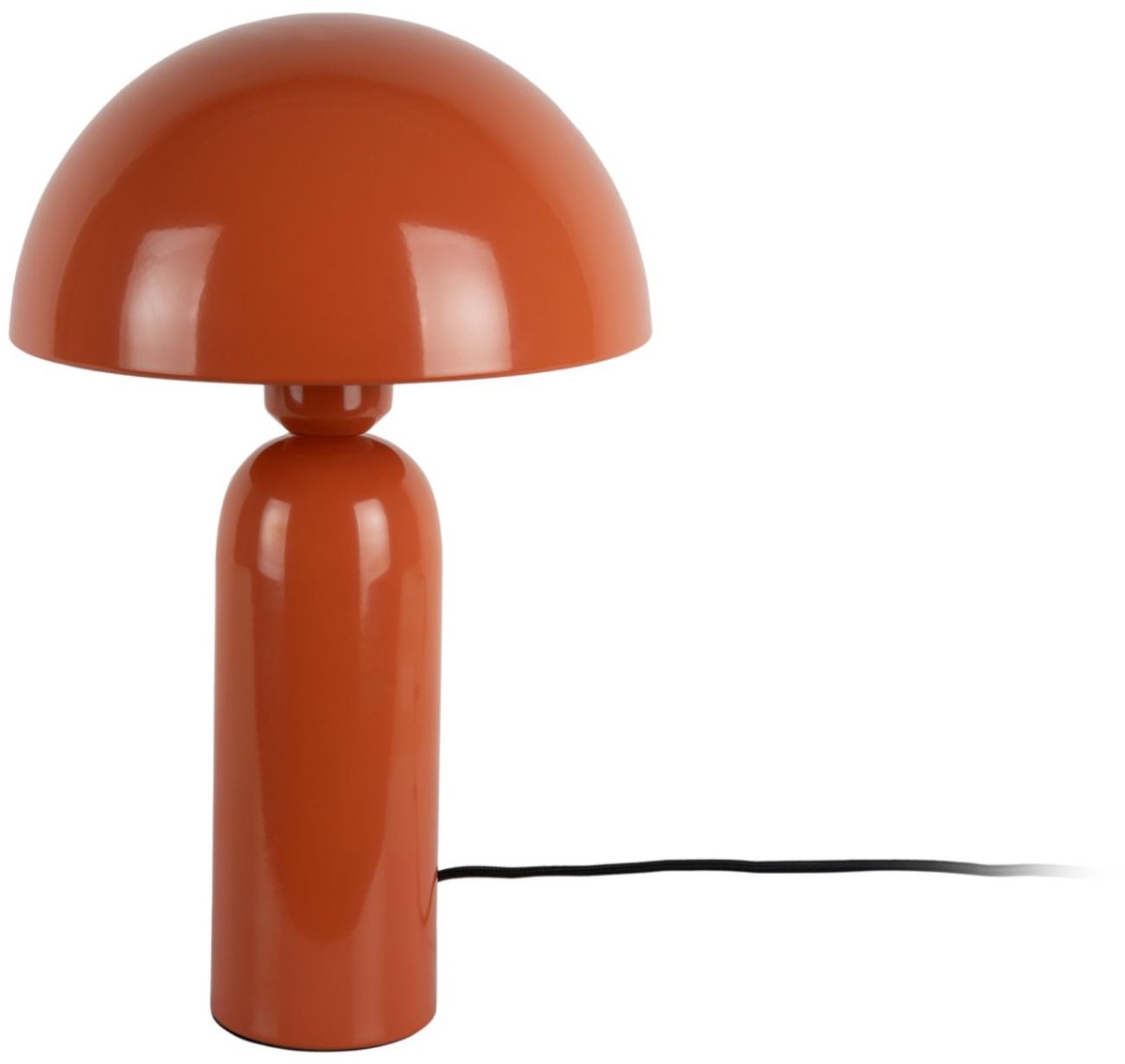 Lampe de table Leitmotiv atrayente - orange - 22x22x35cm - moderne