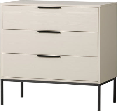 Commode Woood Adam - pin - poussière - 93x94x52 cm