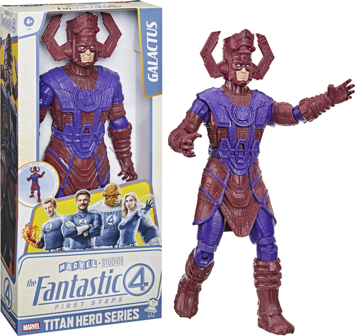 Marvel Titan Hero Series Galactus des Quatre Fantastiques Premiers Pas - figurine