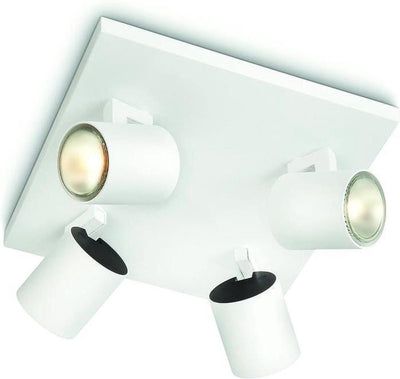 Spot en saillie Philips LED Philips Runner - 4 lumières - blanc