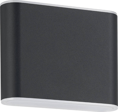 Applique d'extérieur Eglo grutti - LED - 11,5 cm - anthracite - lumière blanche orientable