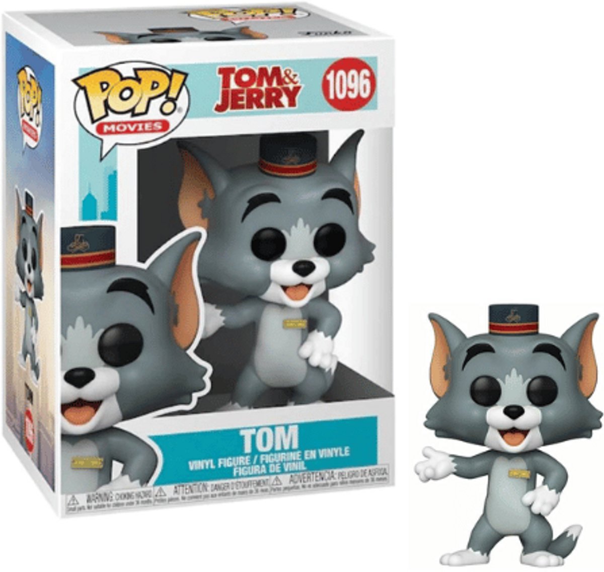 Funko-pop ! films : tom jerry - tom