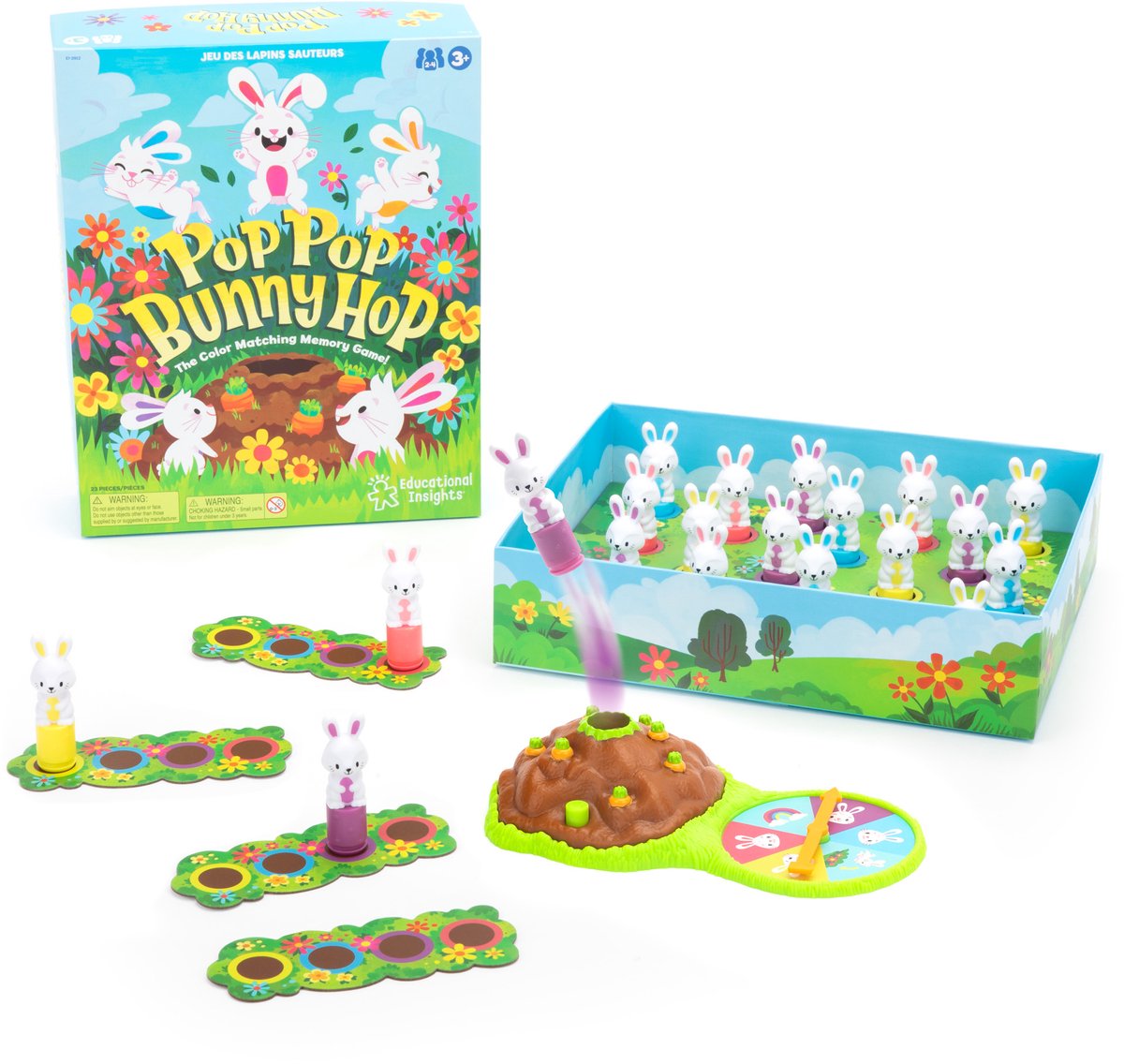 Ressources d'apprentissage - pop pop bunny hop (refonte de bunny hop) - 3+