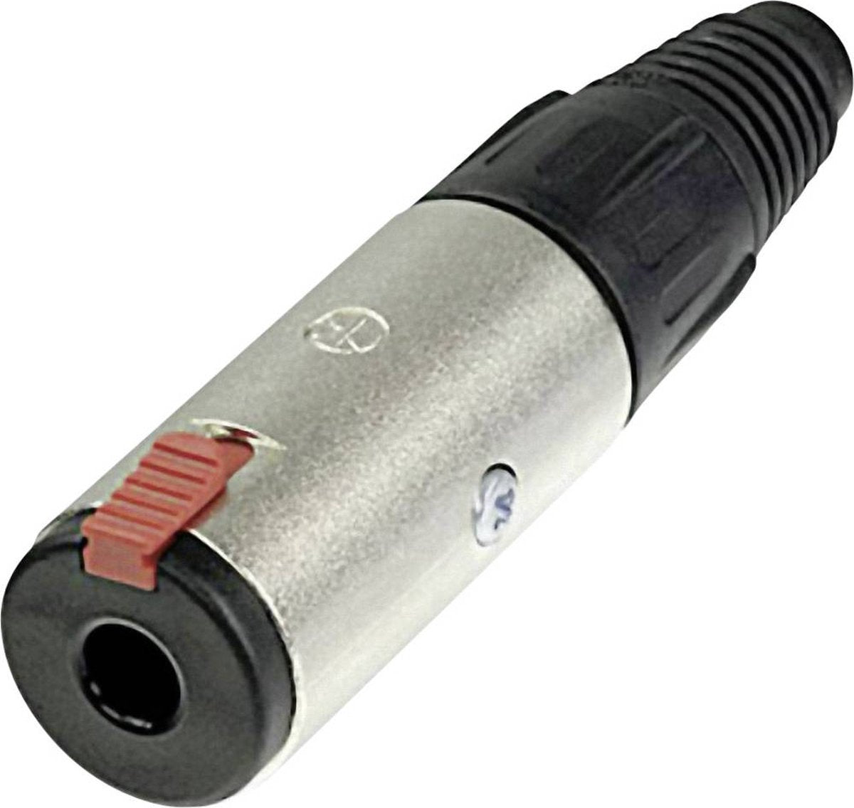 Neutrik nj3fc6bag fiche jack 6,35 mm, droite nombre de broches: 3 stéréo noir 1 pièce(s)