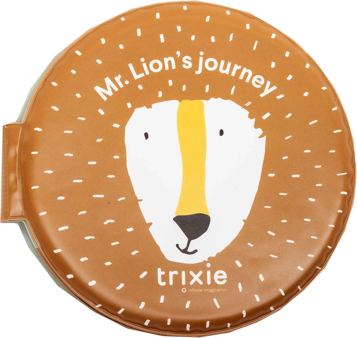 Livre de bain Trixie - Monsieur Lion en voyage