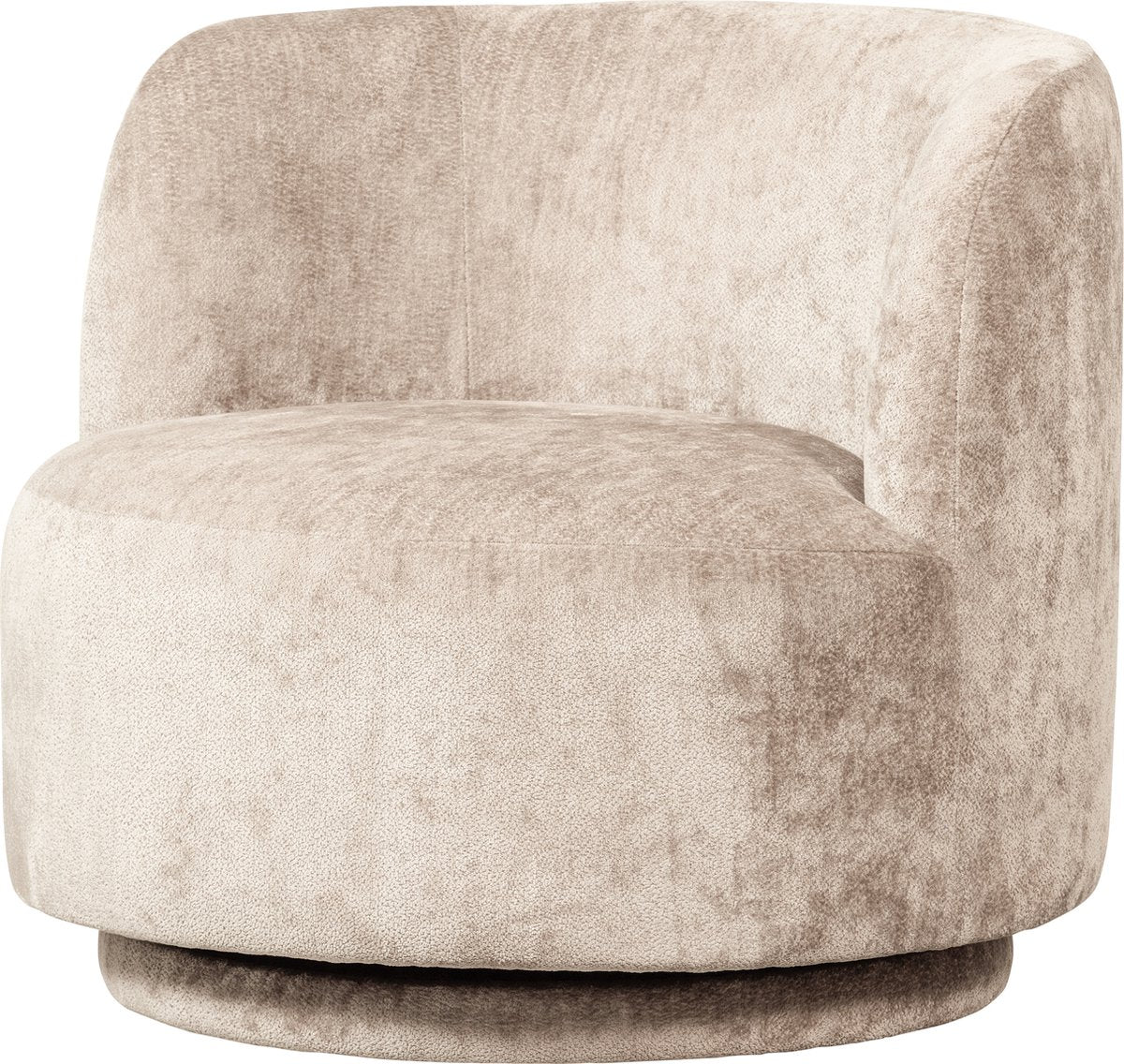 Fauteuil populaire Woood - polyester - naturel - 72x81x80