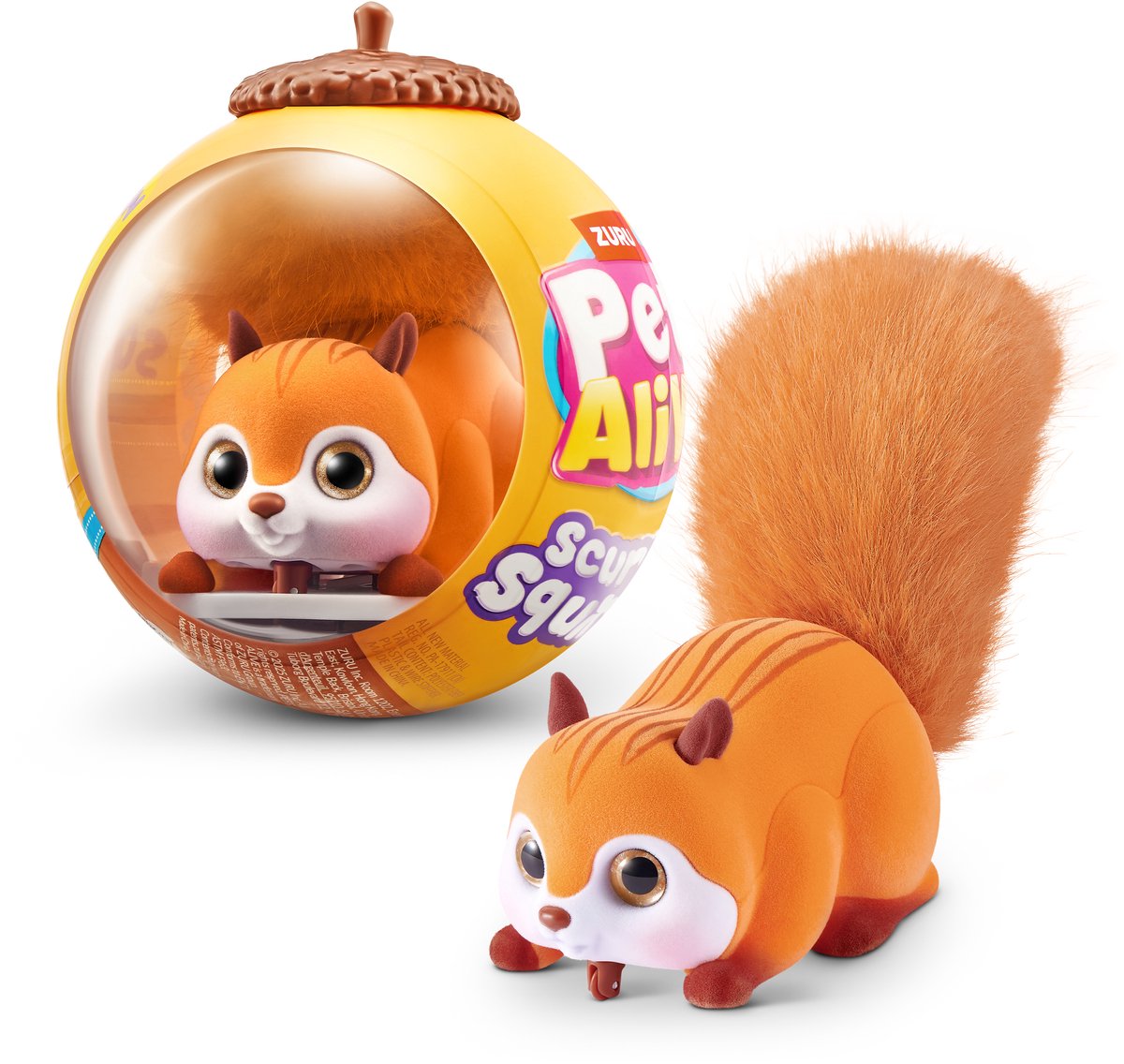 Animaux vivants Scurry'n écureuil (orange)