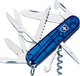 Couteau suisse Victorinox Huntsman bleu - 15 fonctions - bleu