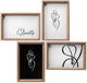 Silhouette Walther - galerie cadre en bois - format photo 4x10x15 cm - hêtre