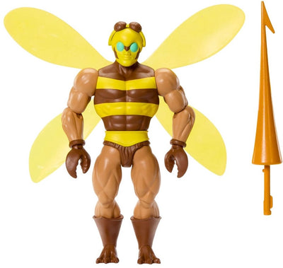 Collection de figurines d'action Mattel Masters of the Universe Origins : figurine buzz-off 14 cm