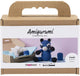 Creativ company hobby set amigurumi, raton laveur, noir, bleu, 1 boîte