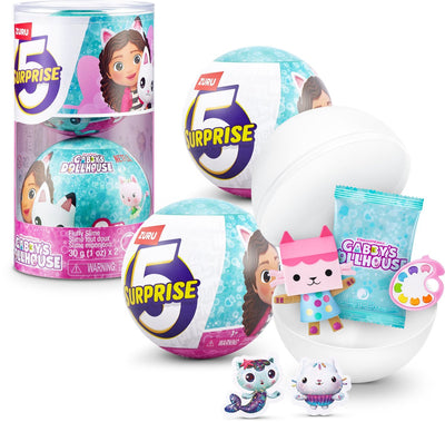 5 maisons de poupées surprise de Gabby 2 pièces de Zuru