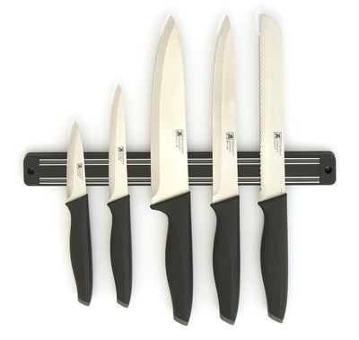 Richardson Sheffield - Advantage - Set de couteaux 5 pièces avec barre magnétique 33cm - noir