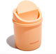 Poubelle de bureau Muitomas - version élégante - 2 litres - compacte - 15×18×14cm - duvet de pêche