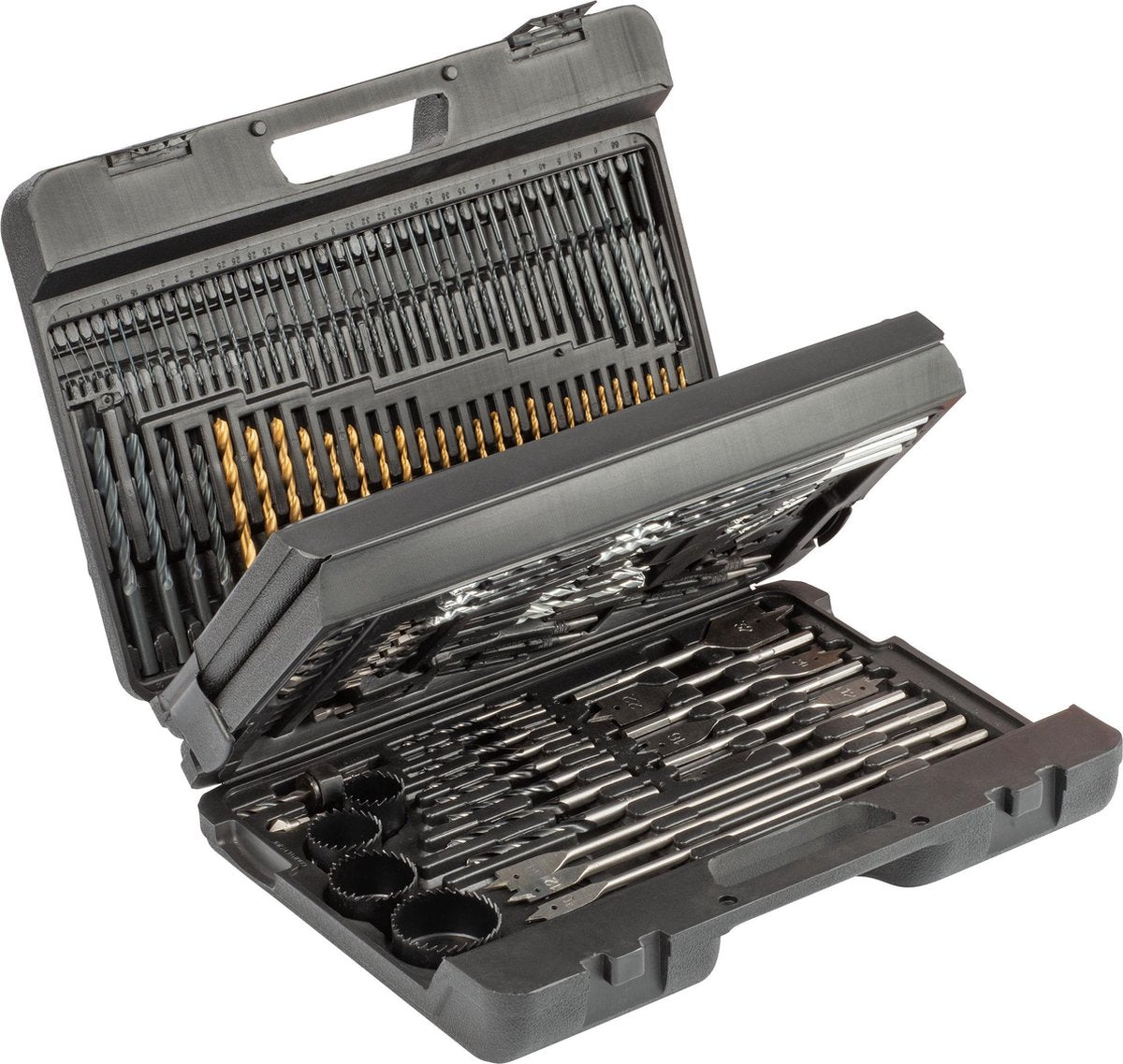 Kreator krt012803 - accessoires de forage - ensemble de 204 pièces - avec étui