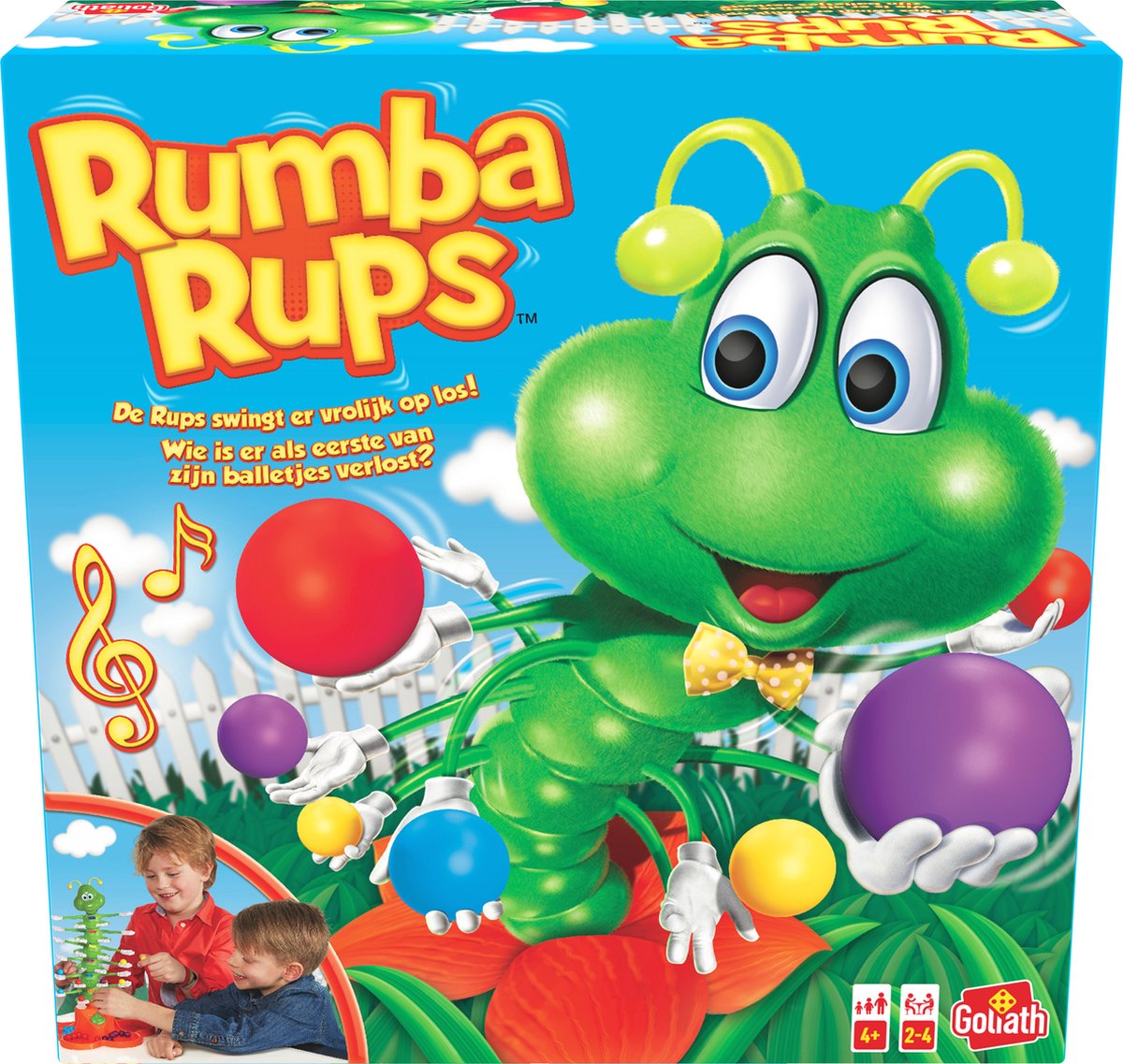 Chenille Goliath rumba - jeu d'action - jeu d'enfant
