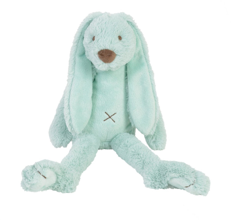 Happy horse lapin richie peluche 58cm - vert lagon - peluche bébé