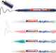 Set créatif manga Edding - dessiner des mangas pour débutants sur de nombreuses surfaces différentes - 1x 1800 profipen noir - 4x 5300 marqueurs acryliques - 6x cartes vierges - 3x modèles - 1x explication étape par étape - ensemble tout-en-un