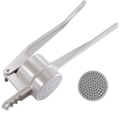 Presse à spaetzle et purée Westmark, trous ronds, fonte d'aluminium, longueur : 41 cm, presse à spaetzle, argent, 61102260