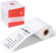 Étiquettes Phomemo 50x80mm - étiquettes carrées - 100 pièces - imperméables et résistantes à l'huile - adhésif fort - pour m110 m120 m220 m200 - blanc
