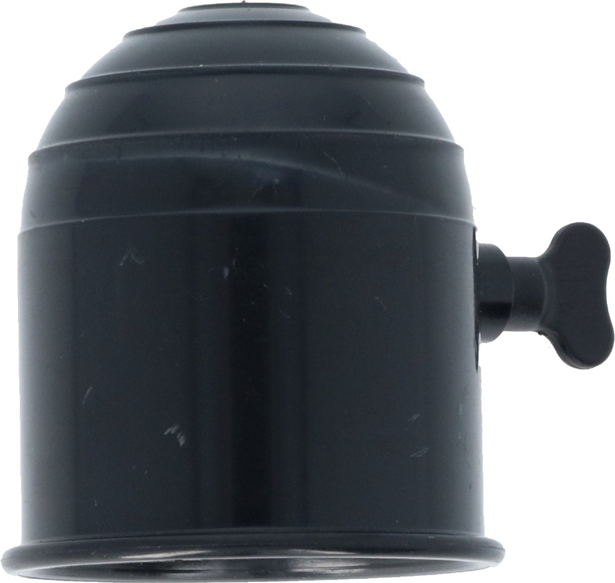 Capuchon d'attelage Carpoint verrouillable | capuchon de barre de remorquage noir avec serrure