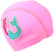 Bling2o bonnet de bain enfants - sirène - extensible - natation - dans un sac transparent - rose