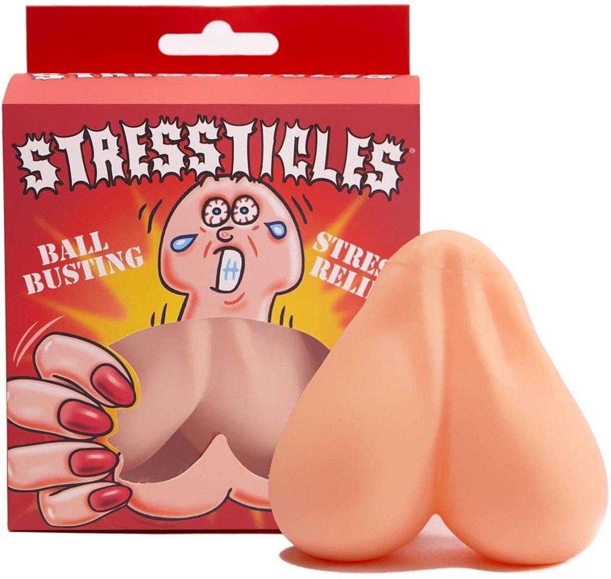 Balle anti-stress Spencer et Fleetwood 18+ - testicules