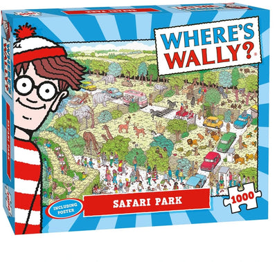 Beaucoup de cadeaux puzzle où est Wally Safari Park 1000 pièces