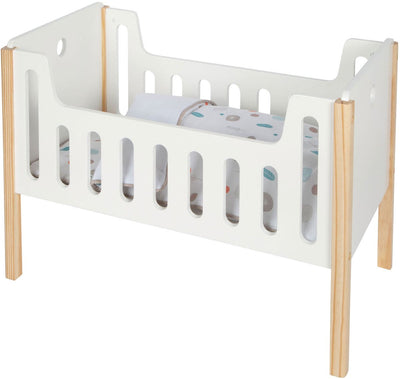 Petit pied de poupée en bois petit bouton