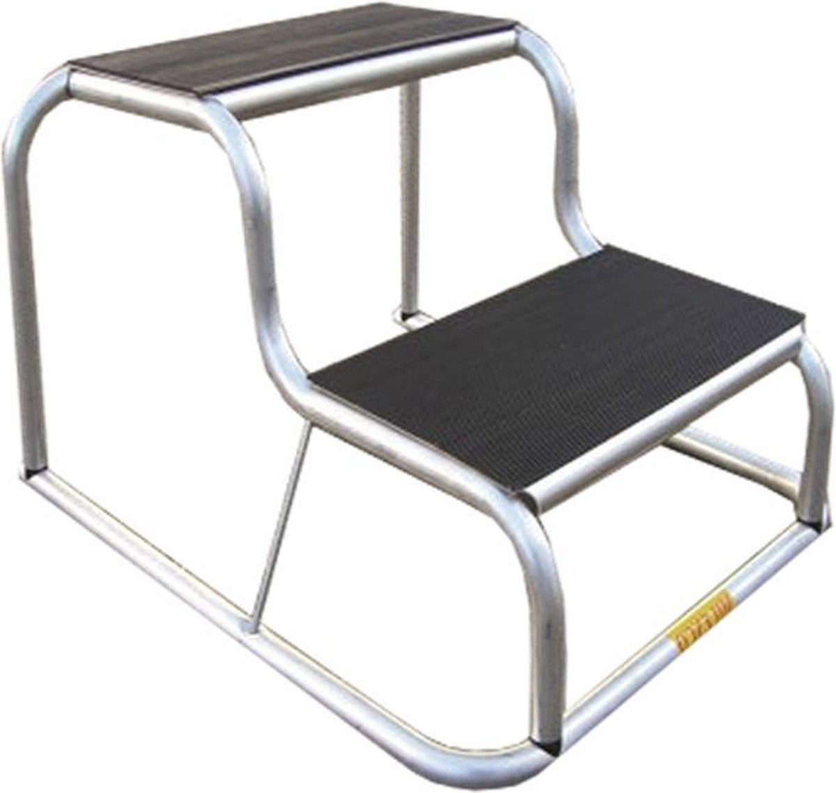 Milenco aluminium caoutchouc double - argent noir