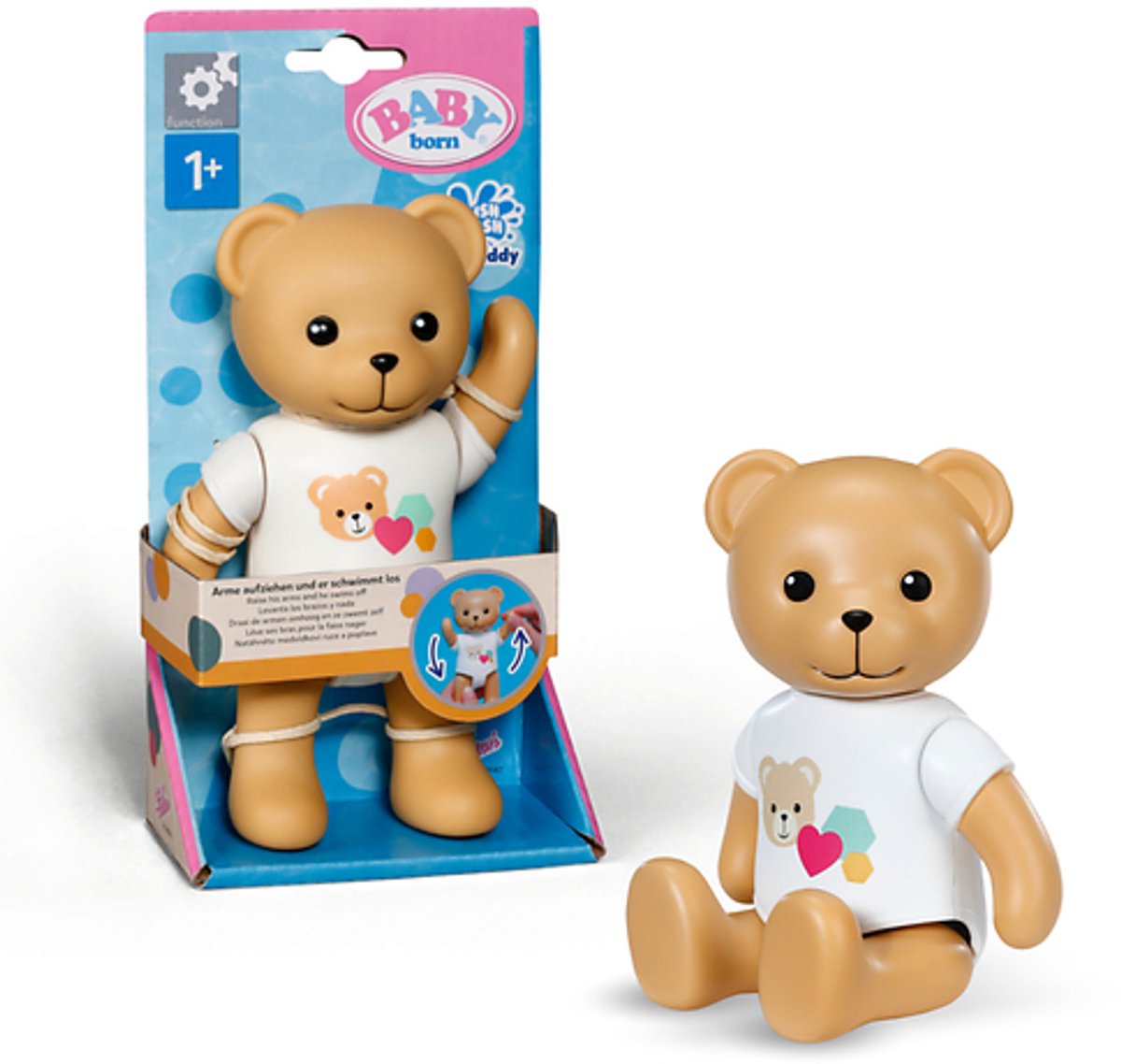 Bébé né éclaboussante Splash Teddy