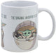 Stockage star wars mandalorian - mug - baby yoda - grogu - 325ml -