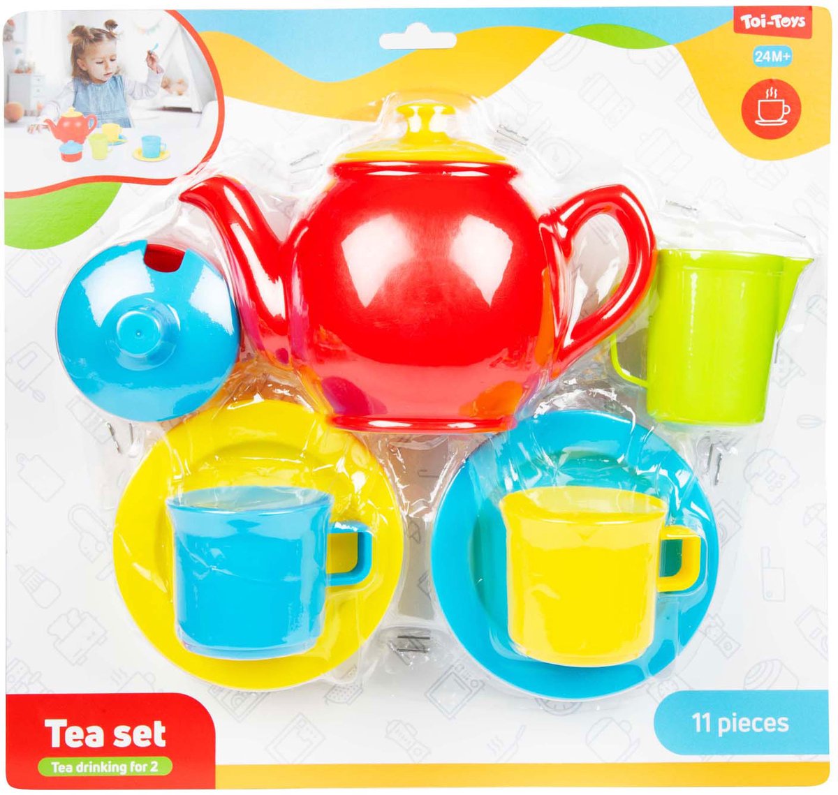 TOI-TOYS Home Food Tea Ransjes, 11dlg.
