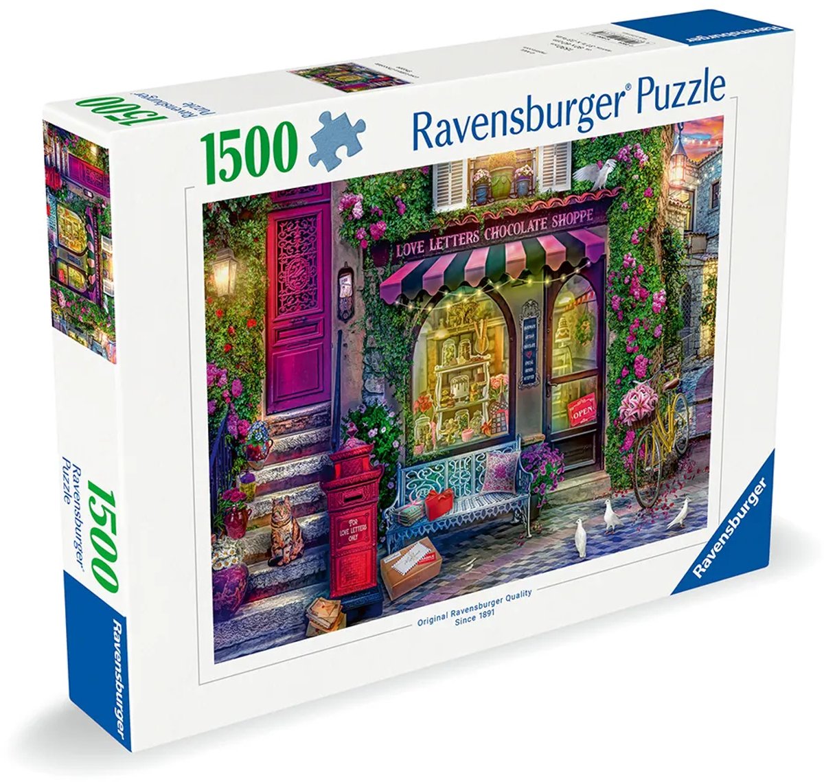 Ravensburger – 12000737 – puzzle 1500 pièces – clic doux