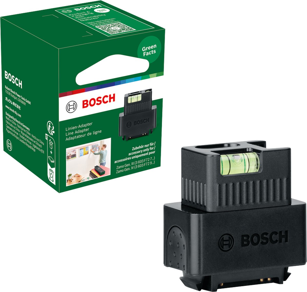 Adaptateur de ligne Bosch zamo - laser de ligne