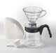 Hario v60 - goutteur de café, cafetière, filtres à café, cuillère doseuse - ensemble complet