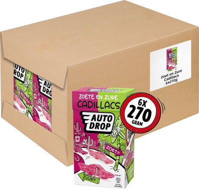 Boîte de mélange Autodrop Cadillacs aigre-doux (6x 270gr)