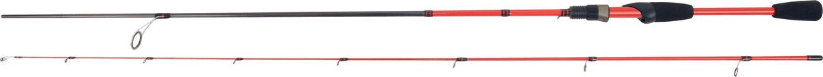 Albatros street fishing ultra rouge - canne spinning - 2 éléments - 3-25 grammes