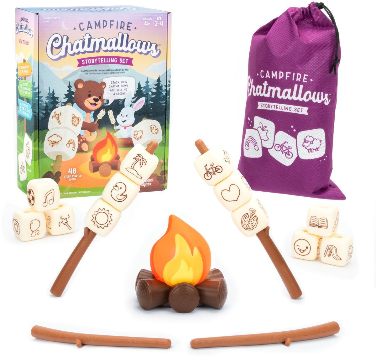 Ensemble de narration campfire chatmallows™ - Ressources d'apprentissage - 3+